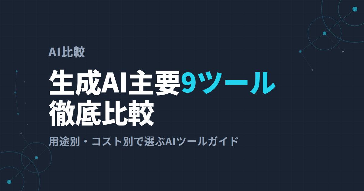 【2026年最新】AIおすすめ9ツール徹底比較~スライド作成AI対決の結果も公開します~